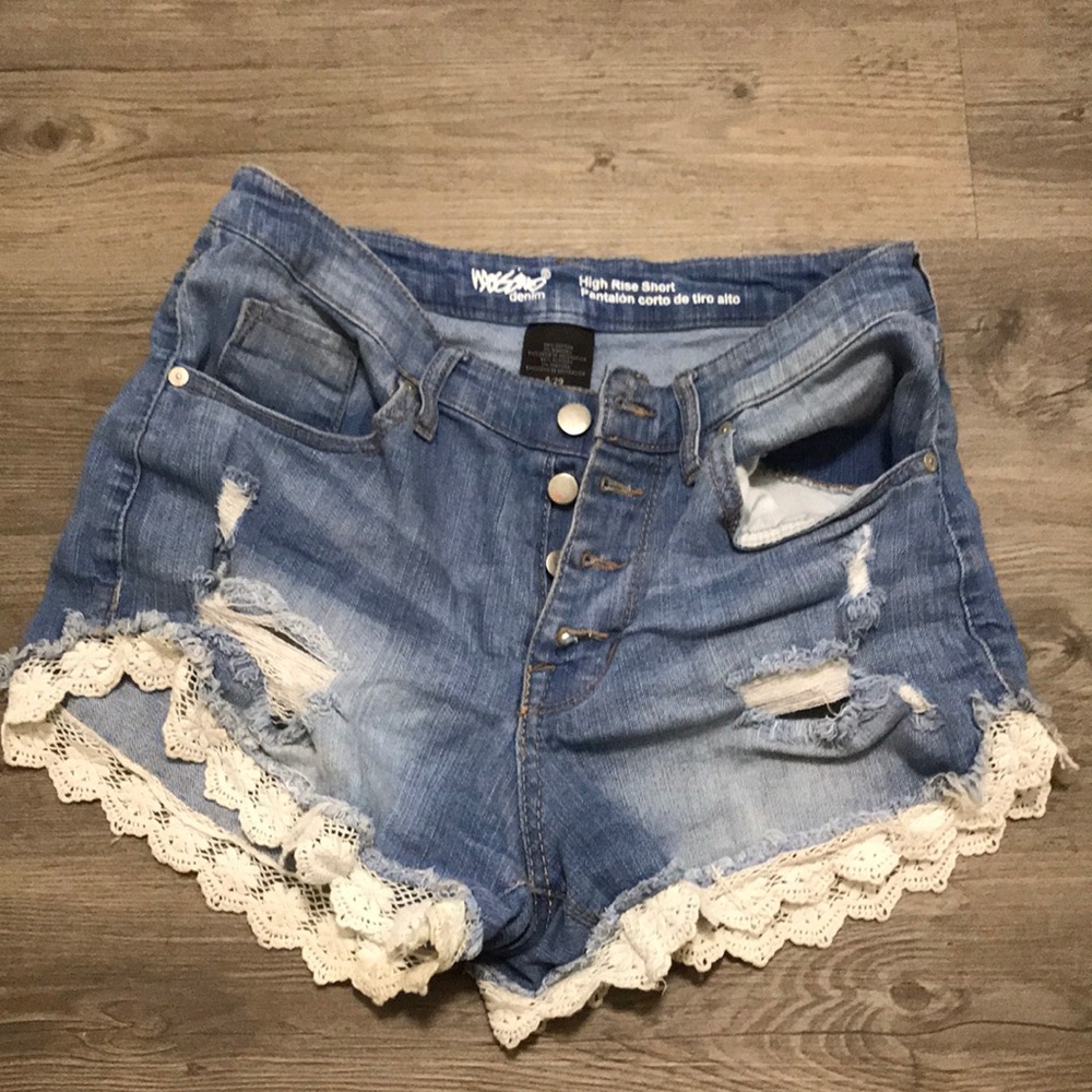 Jean shorts
